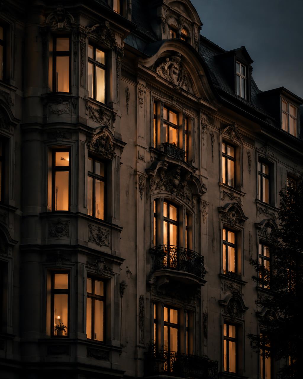 Fassade eines Altbaus